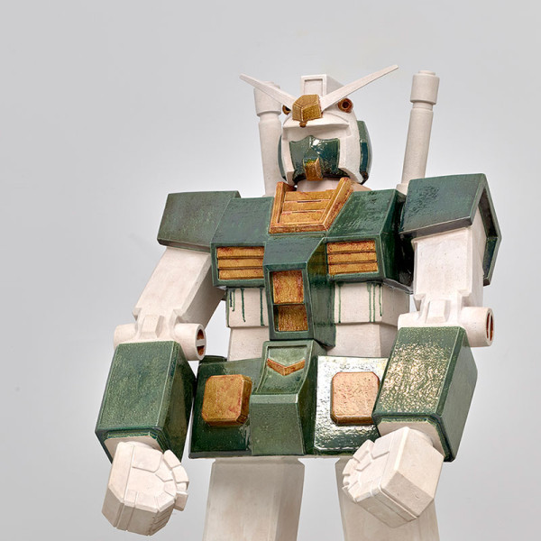 Kung Wen-Yi, RX78-2 2015, ceramic. Image courtesy of the Artist and the White Rabbit Collection, Sydney.